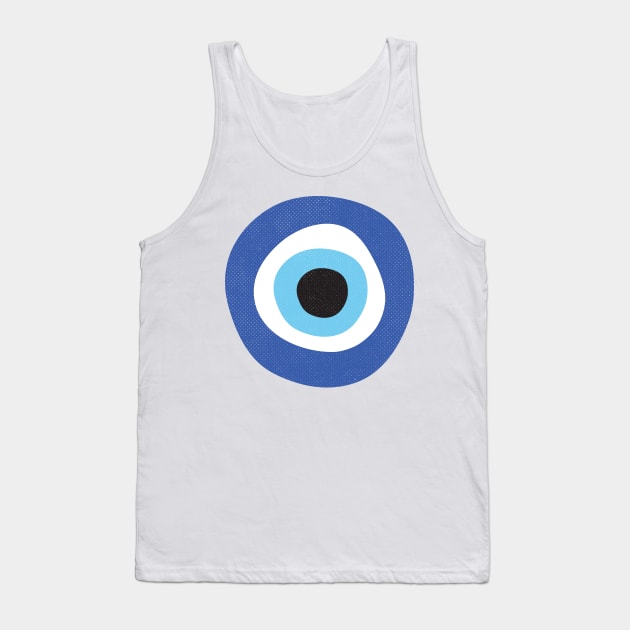 Evil Eye Symbol Tank Top by Inogitna Designs